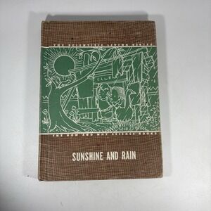 Sunshine and Rain Vintage Textbook 1949 HC Scientific Living Series Science Book